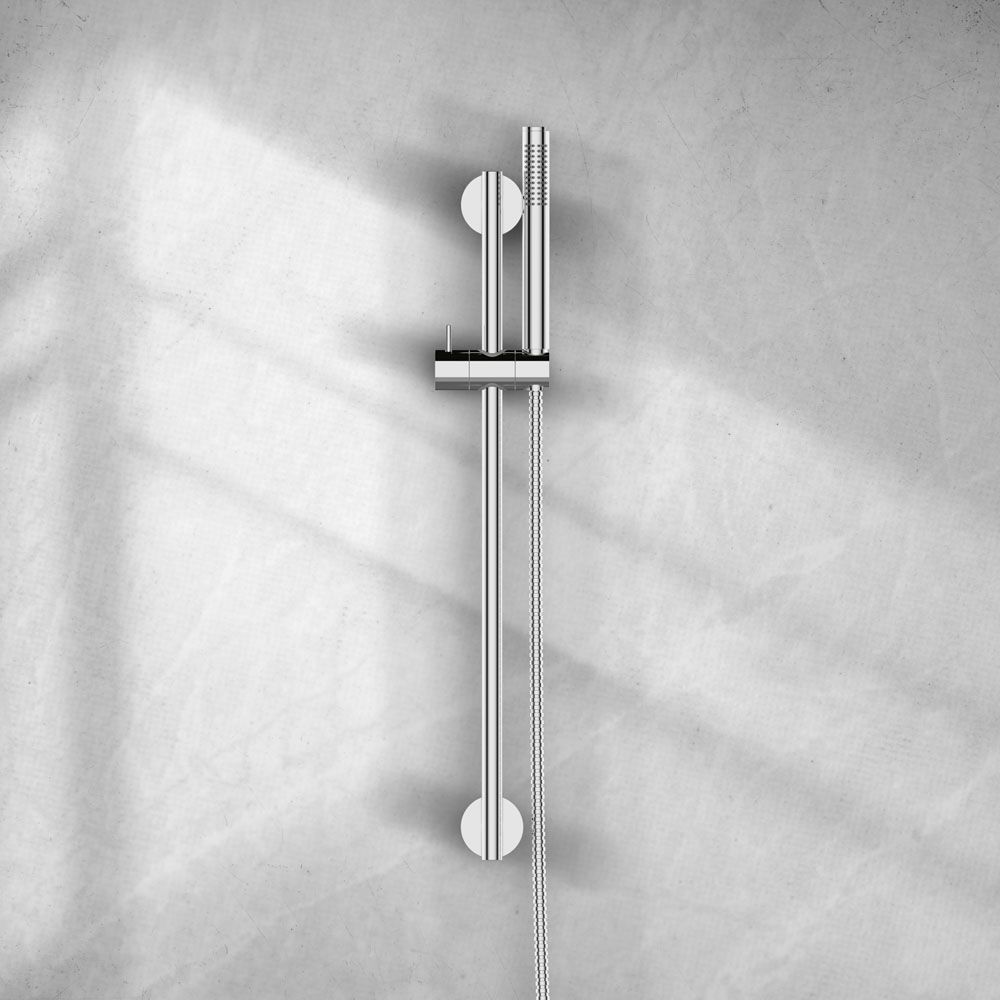 Invena Alonia zestaw prysznicowy ścienny chrom AU-70-Z01