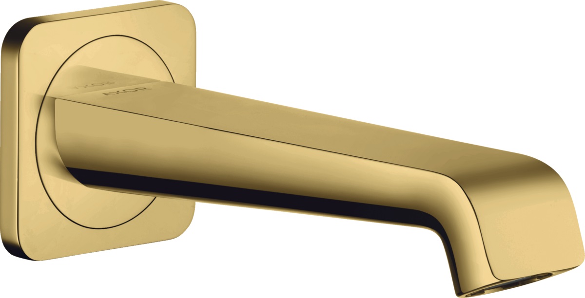 Axor Citterio E wylewka wannowa ścienna złoty optyczny polerowany 36425990