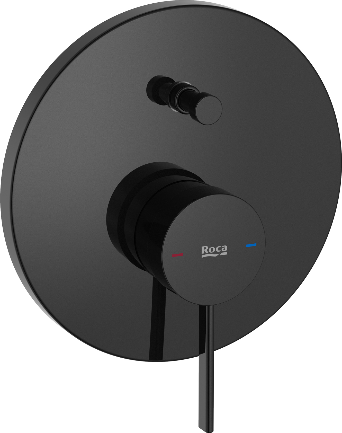 Roca Ona bateria wannowo-prysznicowa podtynkowa czarna A5A0B9ECN0 - Wysyłka w 24h