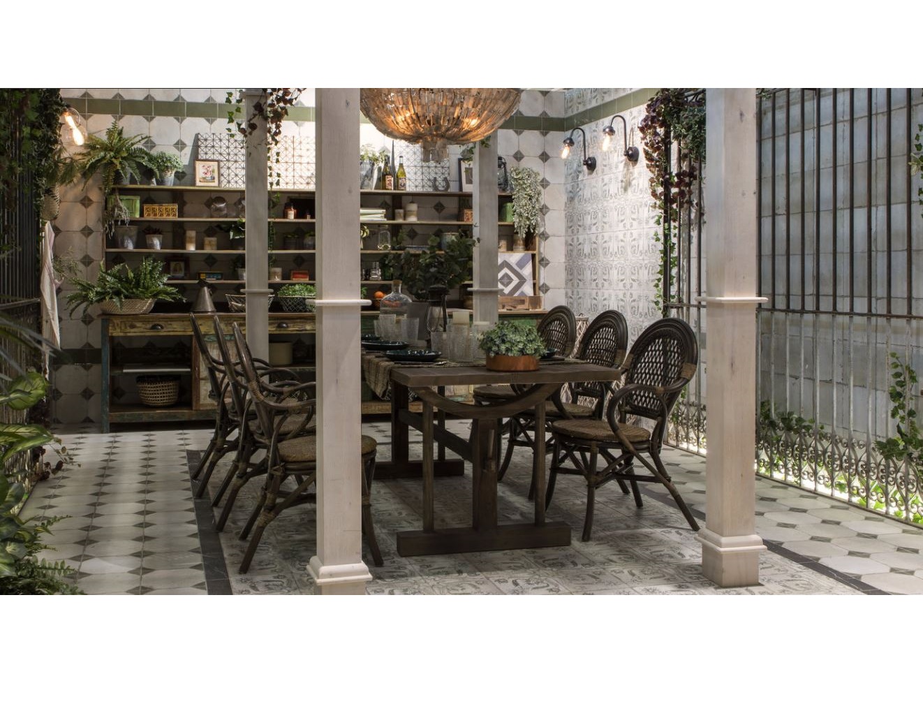 Peronda Fs Yard Sage płytka ścienno-podłogowa 45x45 cm mix kolorów-zielona