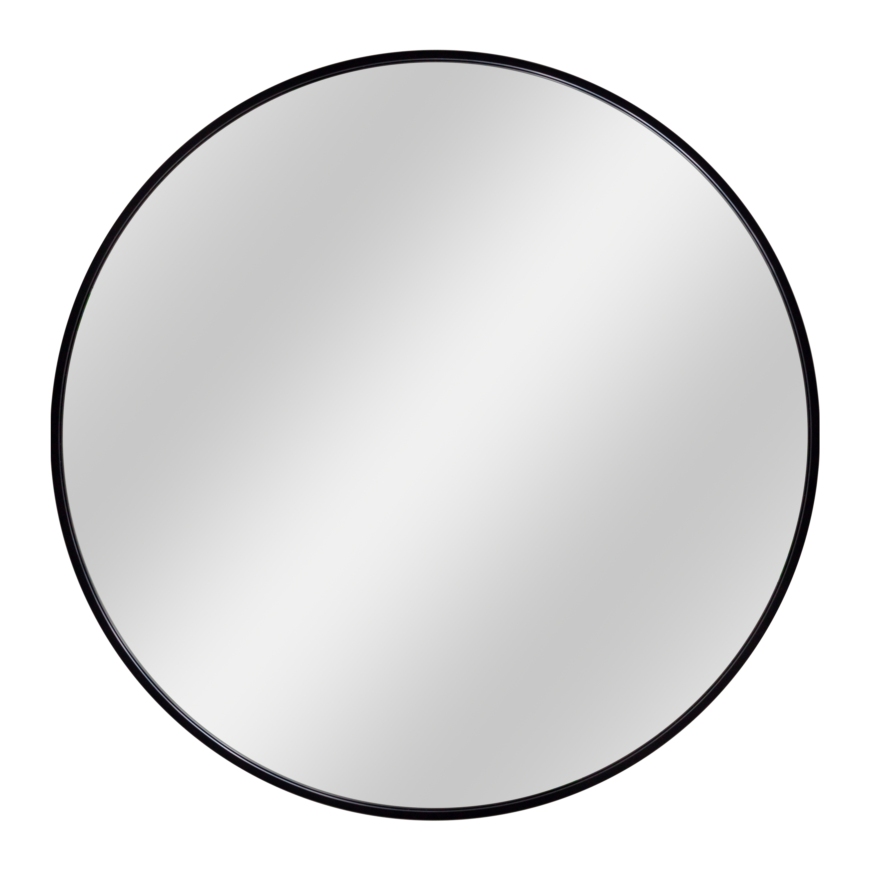 Dubiel Vitrum Nico lustro 60 cm okrągłe czarne