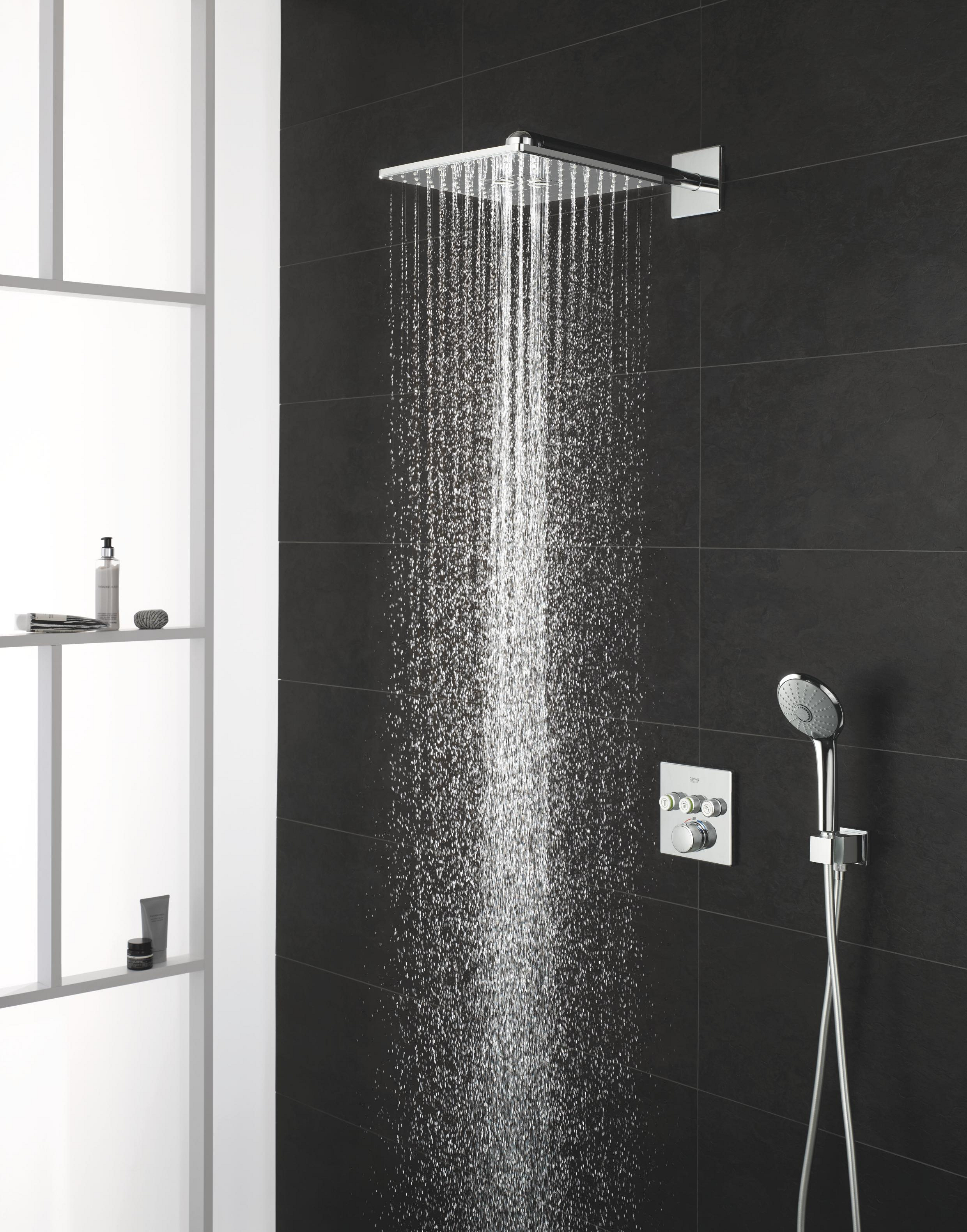 Grohe Grohtherm SmartControl bateria wannowo-prysznicowa podtynkowa termostatyczna StarLight Chrome 29126000 - Wysyłka w 24h
