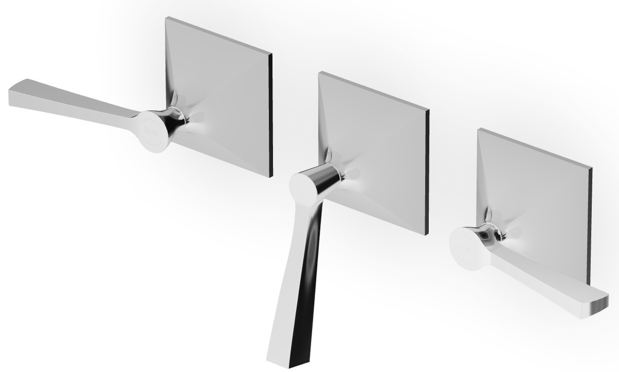 Zucchetti Bellagio bateria wannowo-prysznicowa podtynkowa chrom ZB2695