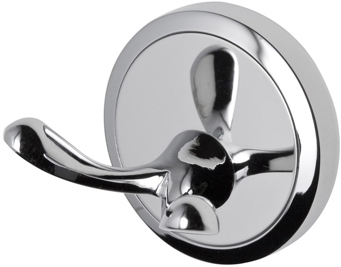 Bisk Seduction wieszak podwójny chrom 03587