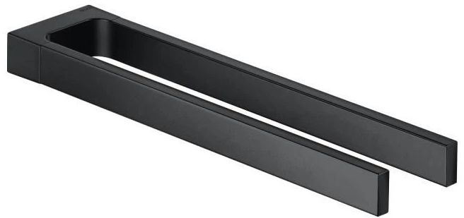 Keuco Edition 11 wieszak na ręcznik chrom-czarny szczotkowany 11119130000