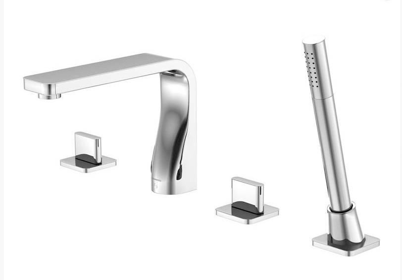 Steinberg 230 bateria nawannowa 4-otworowa chrom 2302400