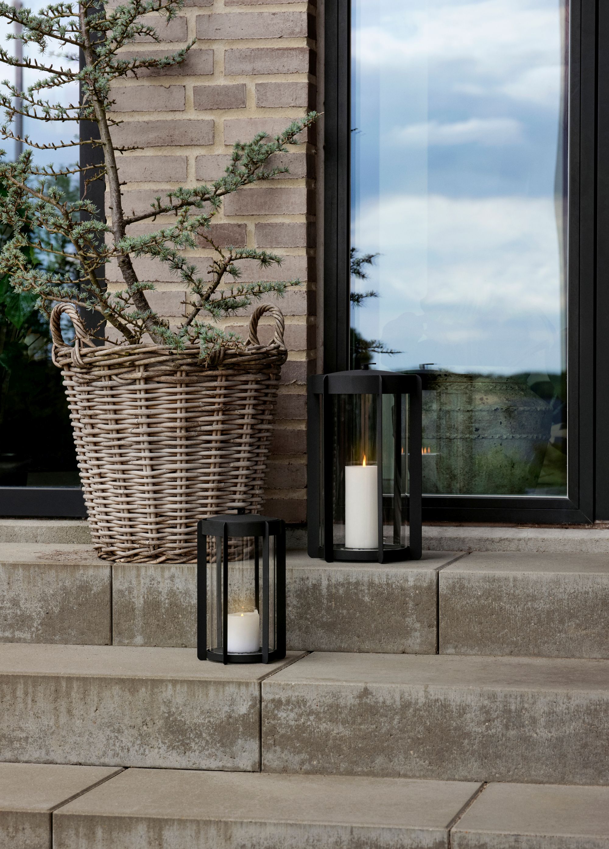 Zone Denmark Firefly lampion 35 cm czarny 32317