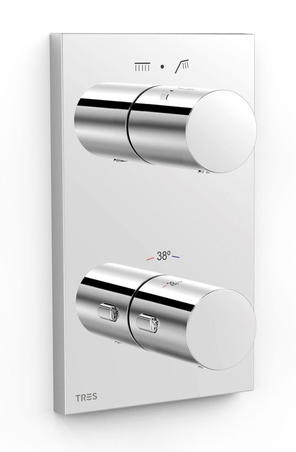 Tres Therm-Box bateria wannowo-prysznicowa podtynkowa termostatyczna chrom 06225001