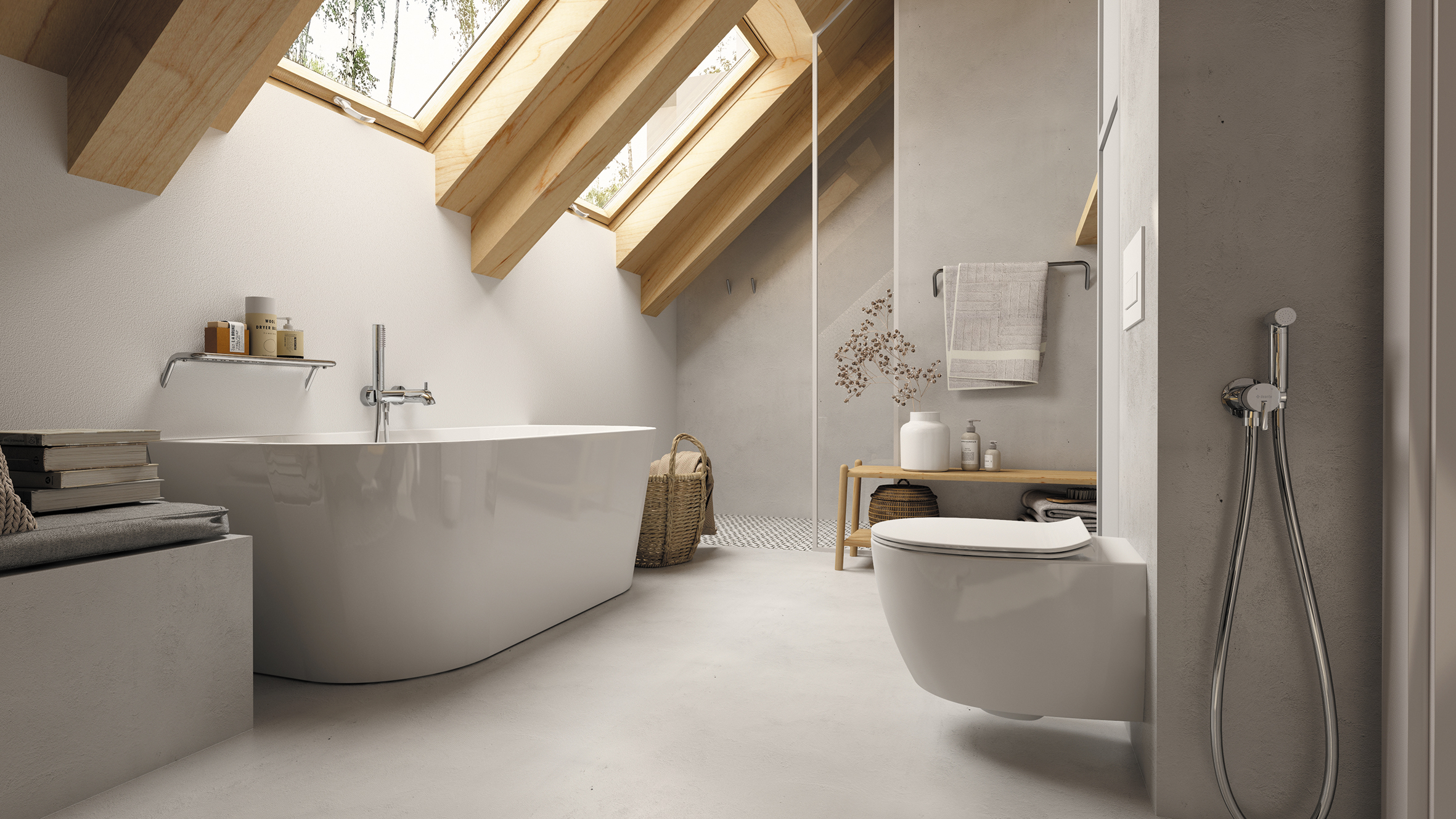 Deante Silia wieszak na ręcznik chrom ADI0111