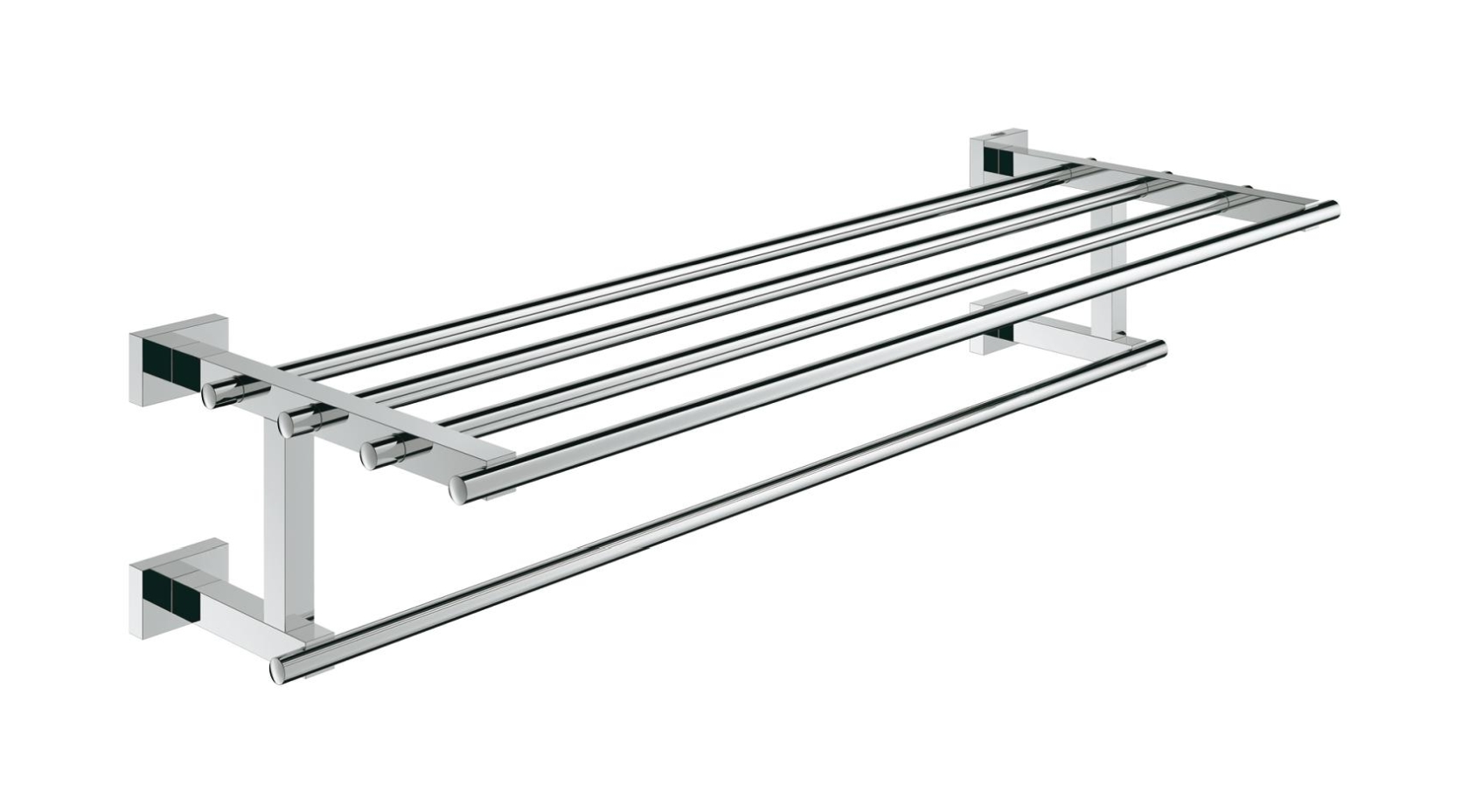 Grohe Essentials Cube półka z wieszakiem na ręczniki chrom 40512001