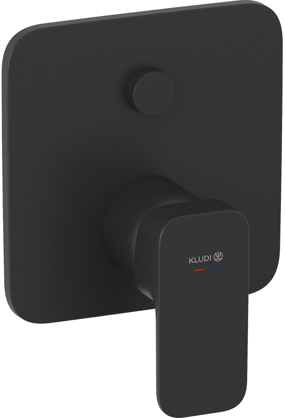 Kludi Renon bateria wannowo-prysznicowa podtynkowa czarna 427593975