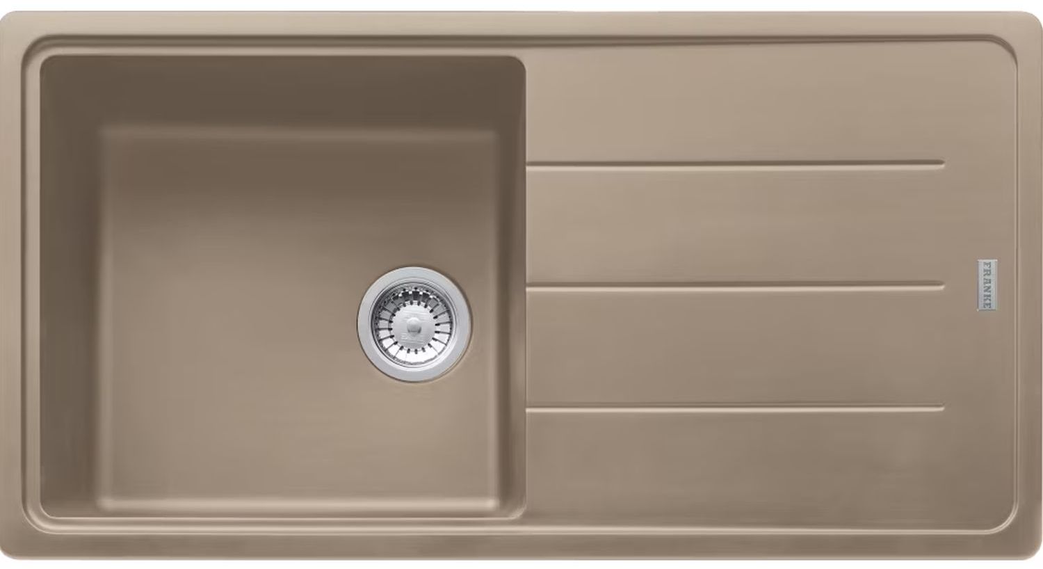 Franke Basis BFG 611-97 zlewozmywak 97x50 cm Fragranite cappuccino 114.0676.287