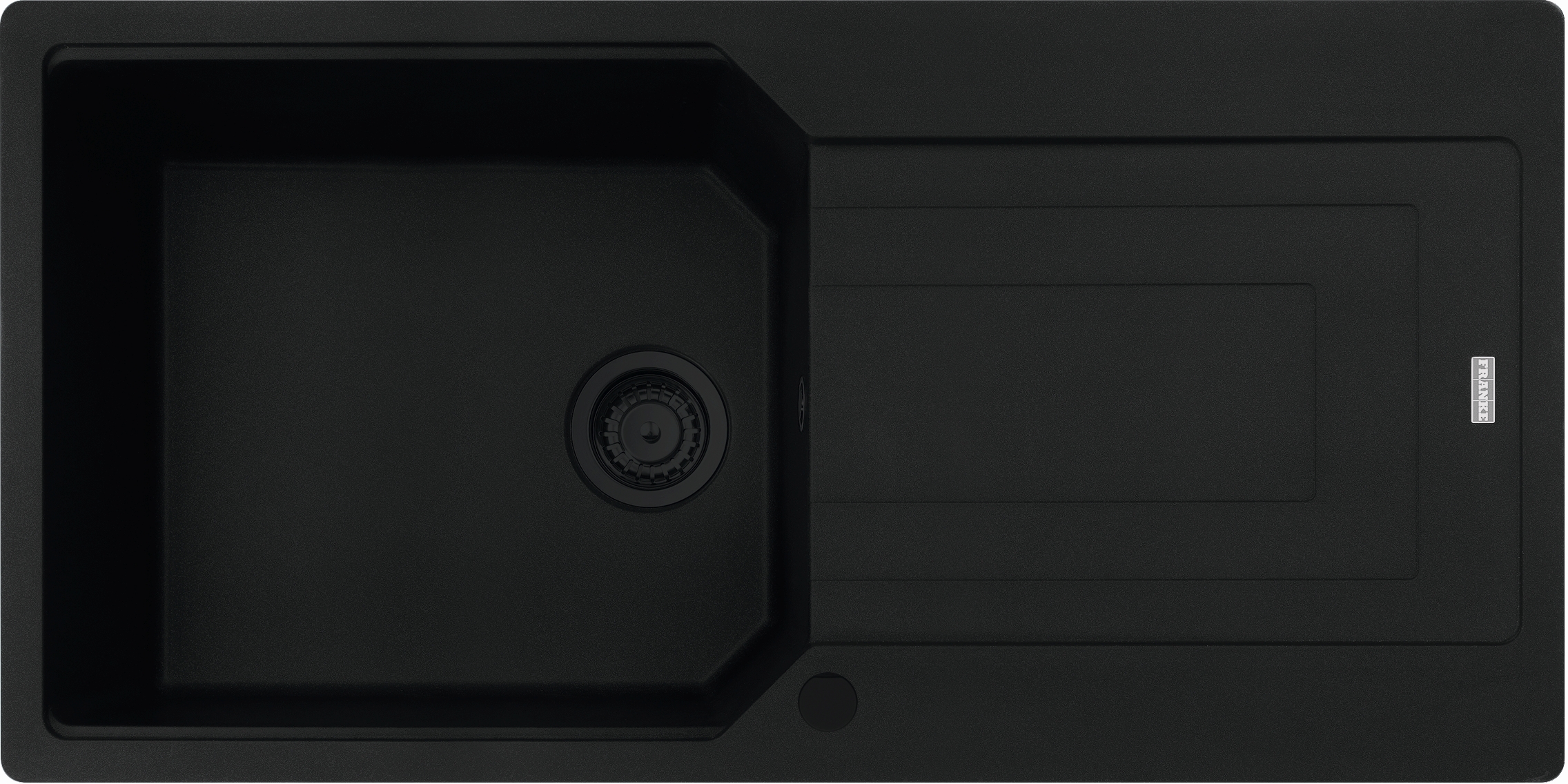 Franke Urban UBG 611-100 XL GSC zlewozmywak 100x50 cm Fragranite czarny mat 114.0697.749