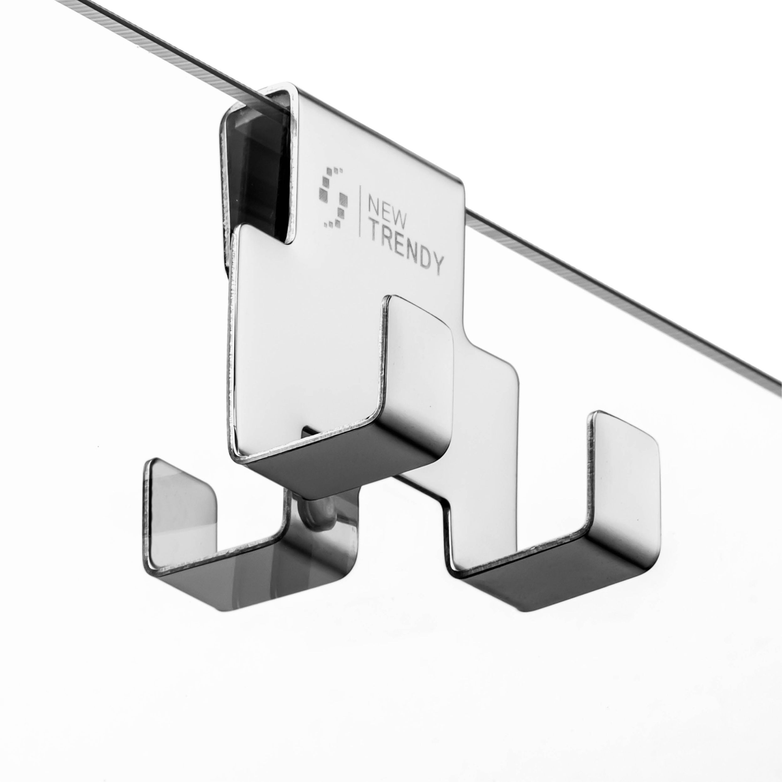 New Trendy wieszak na ręcznik chrom AK-0003 - Wysyłka w 24h