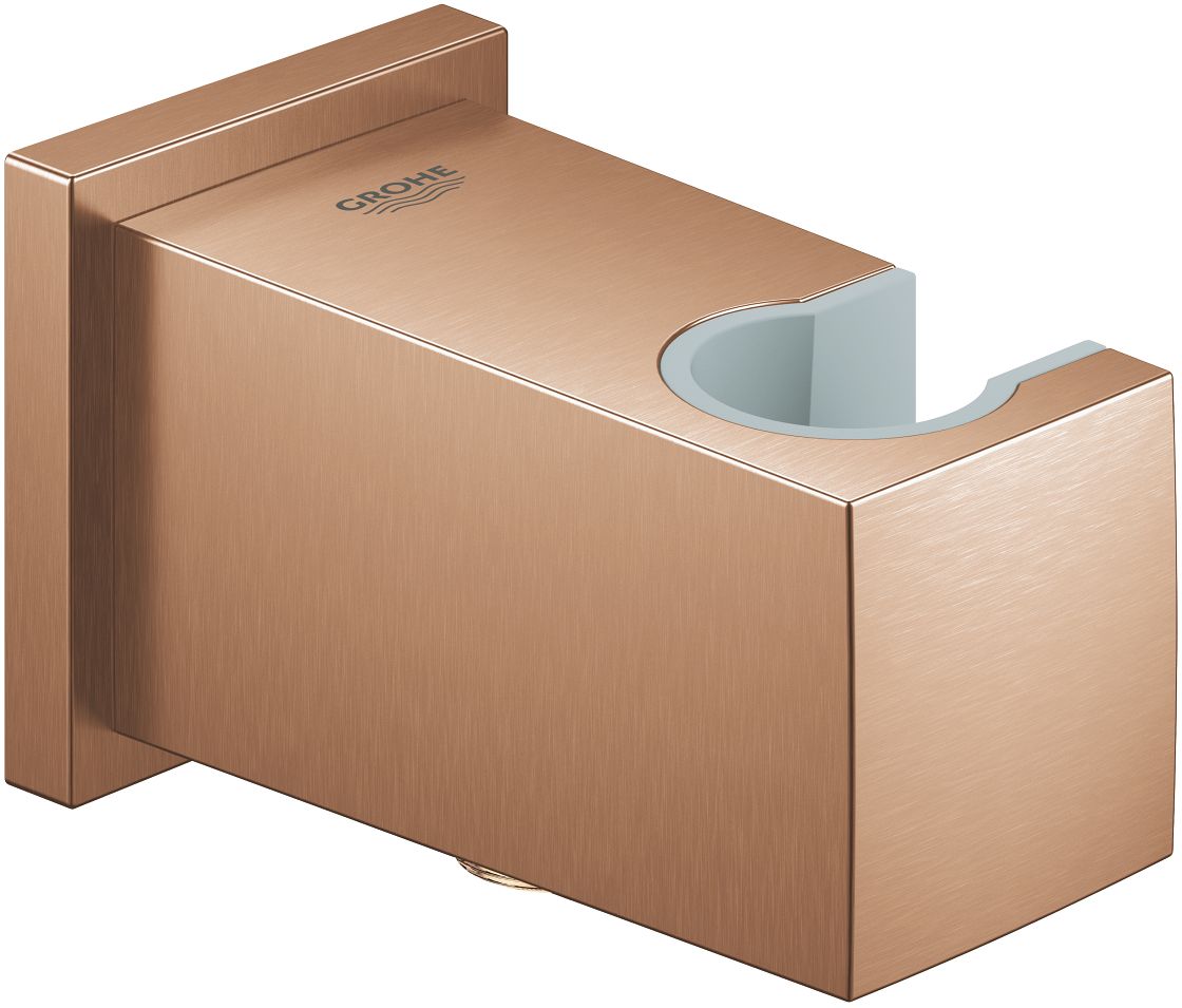 Grohe Euphoria Cube przyłącze kątowe z uchwytem ścienne brushed warm sunset 26370DL0