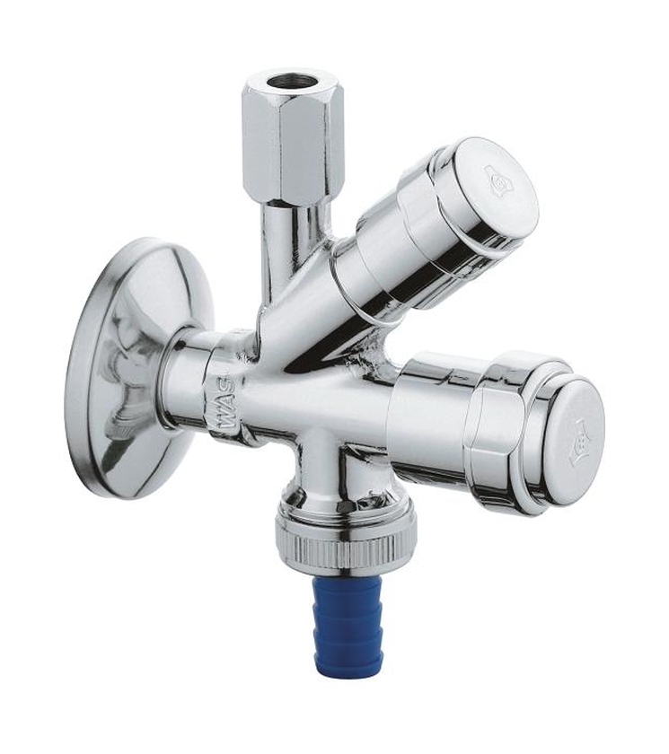 Grohe Was zawór kątowy kombinowany 3/8" chrom 41070000