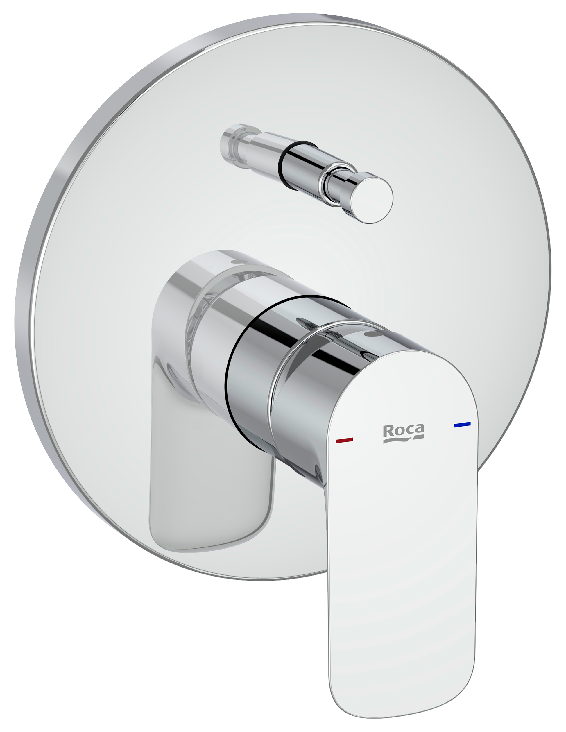 Roca Cala bateria wannowo-prysznicowa podtynkowa chrom A5A066EC00