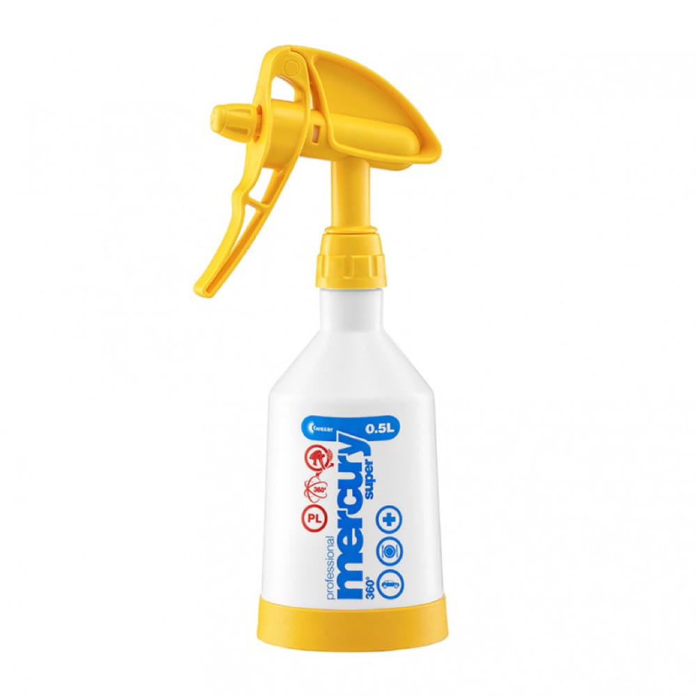 Opryskiwacz ręczny uniwersalny żółty 0,5L Kwazar