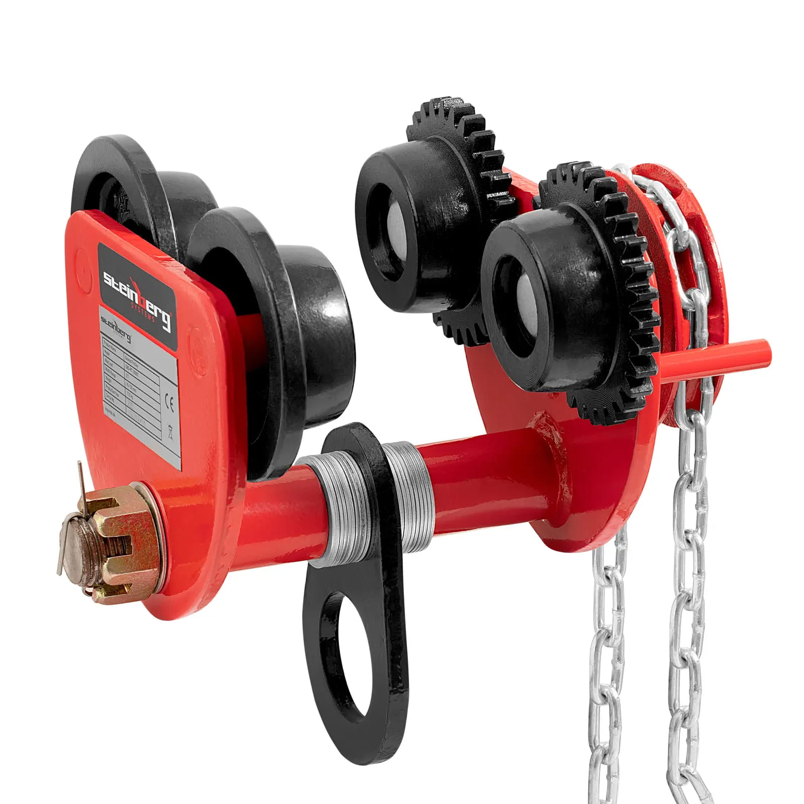 Wózek suwnicowy z łańcuchem 90-135 mm, do 2000kg | SBS-RT-2000C