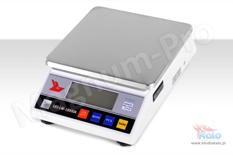 Waga dokładna 10 000g/0.1g LCD Akumulator