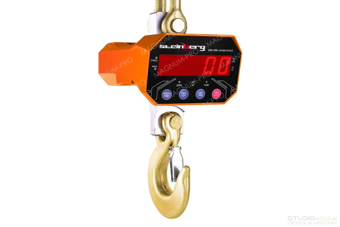 Waga hakowa 5 ton LED z pilotem i akumulatorem