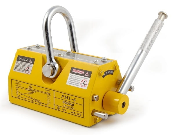 Podnośnik, uchwyt, chwytak magnetyczny do blach 600kg