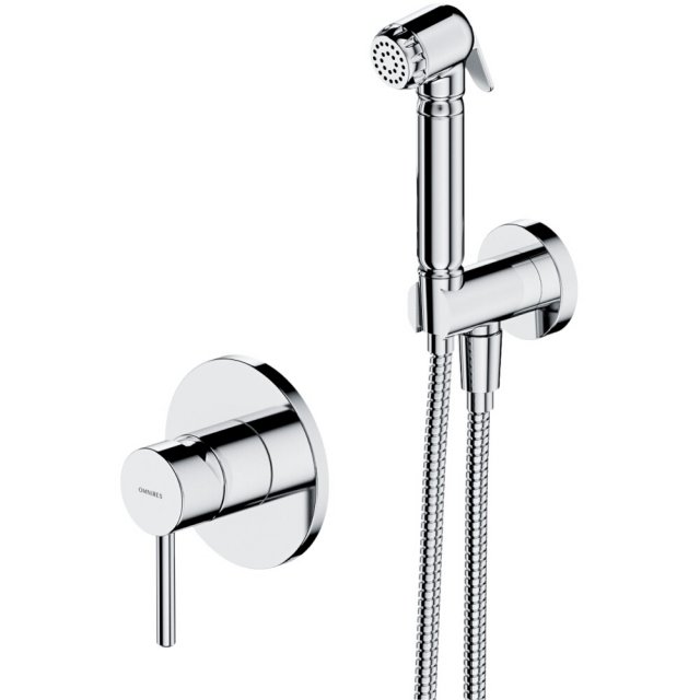 OMNIRES System bidetowy Y podtynkowy chrom połysk SYSYBI1CR