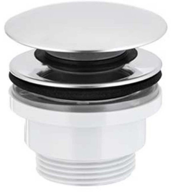 KFA Korek umywalkowy KLIK-KLAK uniwersalny z tworzywa chrom 660-310-0