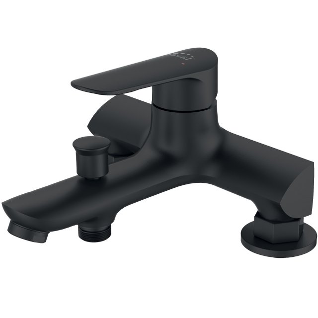 LAVEO Bateria nawannowa APPIA 2-otworowa czarna BLP_715D