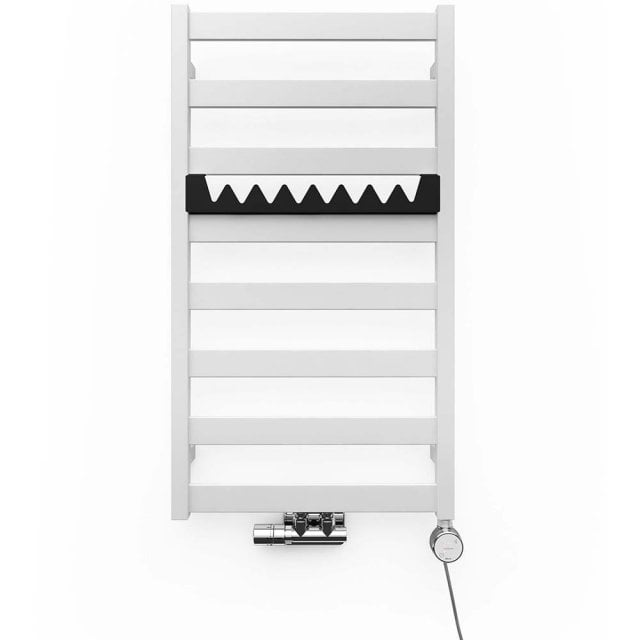 TERMA Grzejnik łazienkowy VIVO 91x30 biały WGVOV091030KJ16SX