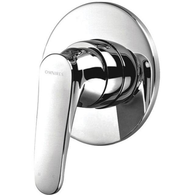 OMNIRES Bateria prysznicowa ART DECO podtynkowa chrom połysk AD5145CR