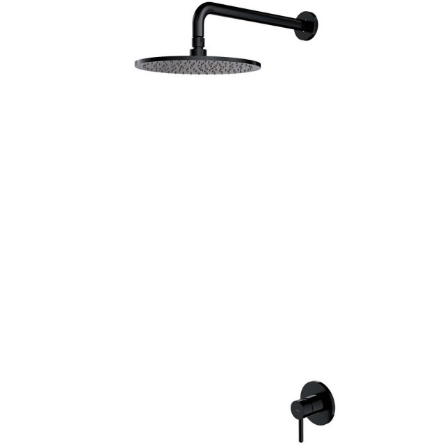 OMNIRES System prysznicowy Y podtynkowy czarny półmat SYSY36BL