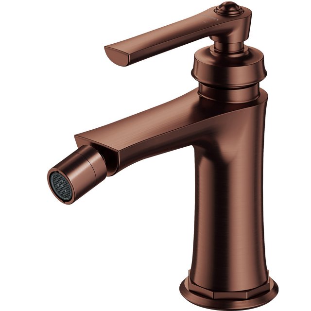 OMNIRES Bateria bidetowa stojąca ARMANCE miedź antyczna szczotkowana