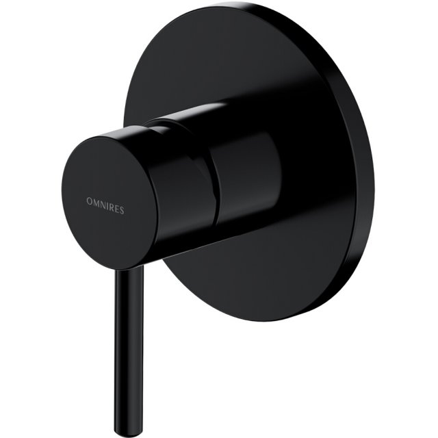OMNIRES Bateria prysznicowa Y podtynkowa czarny półmat Y1245BL