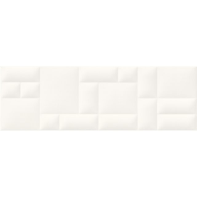 Płytka ścienna MARIKA white pillow structure satin 29x89 #240 gat. I