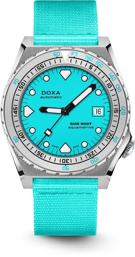 Zegarek męski DOXA SUB SUB 600T Aquamarine 862.10.241.25-N