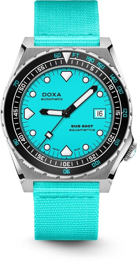 Zegarek męski DOXA SUB SUB 600T Aquamarine 861.10.241.25-N