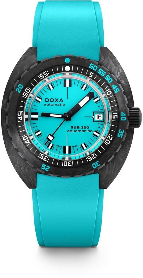 Zegarek męski Doxa SUB SUB 300 Carbon Aquamarine 822.70.241.25