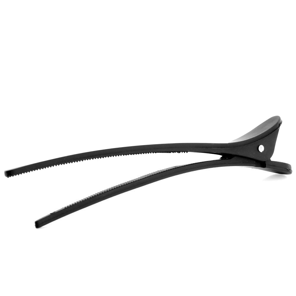 Klips do włosów duży czarny YB930 12 szt