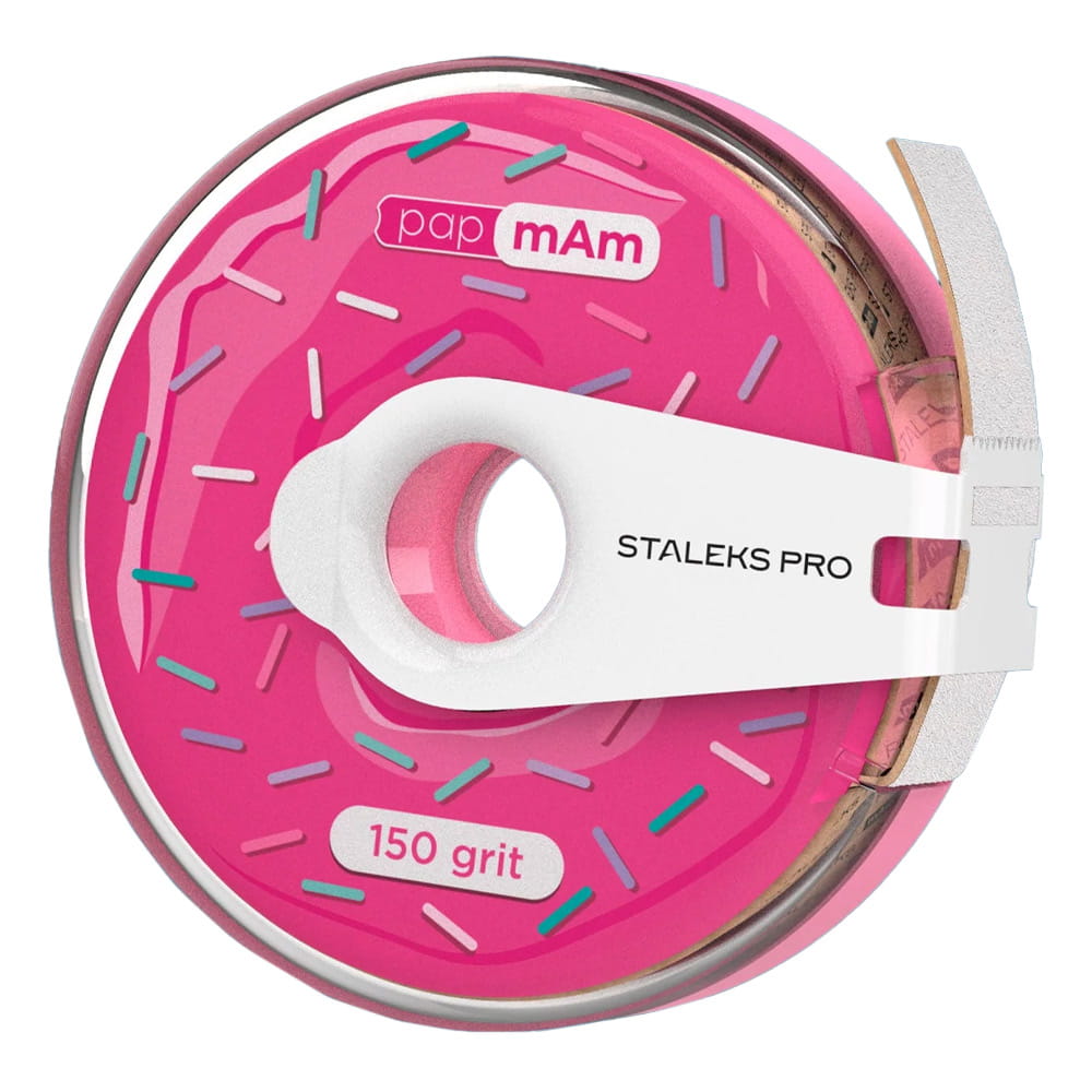 Rolka z taśmą ścierną do pilnika PapmAm Staleks Expert 150 grit 7m