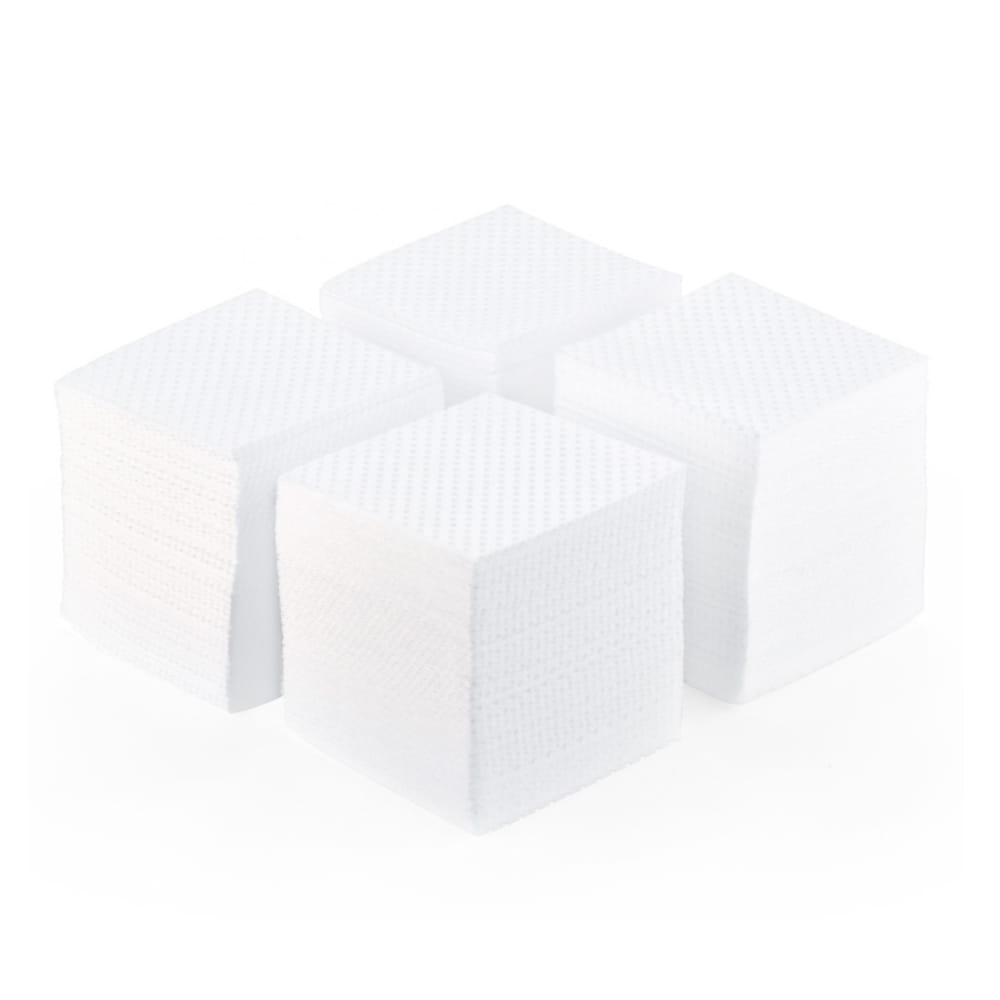 Perforowane waciki bezpyłowe do paznokci AlleMed 5x5 cm 500 szt