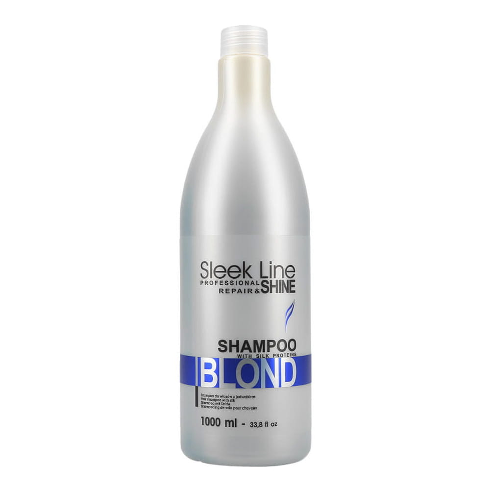 Szampon do włosów blond siwych i rozjaśnianych Stapiz Sleek Line Blond 1000 ml