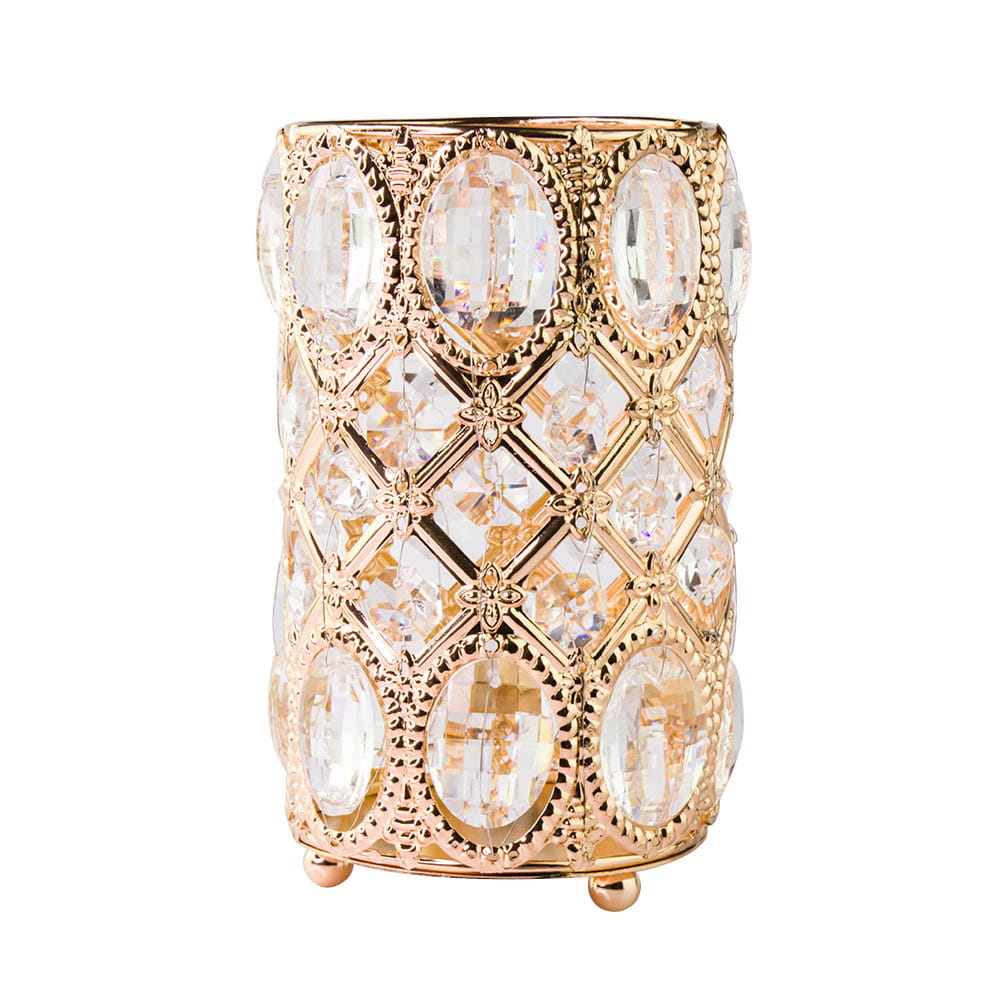 Stojak organizer pojemnik na pędzelki Złoty Nr 2