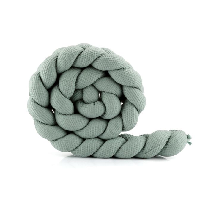 Waldin Ochraniacz na szczebelki warkocz 210 cm-B-09 Zieleń