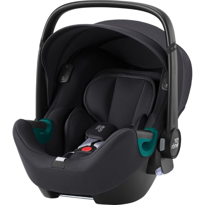 Britax Romer Baby-Safe iSense - fotelik samochodowy od urodzenia do 15 miesiąca życia, od 40 do 83 cm wzrostu-Fossil Grey