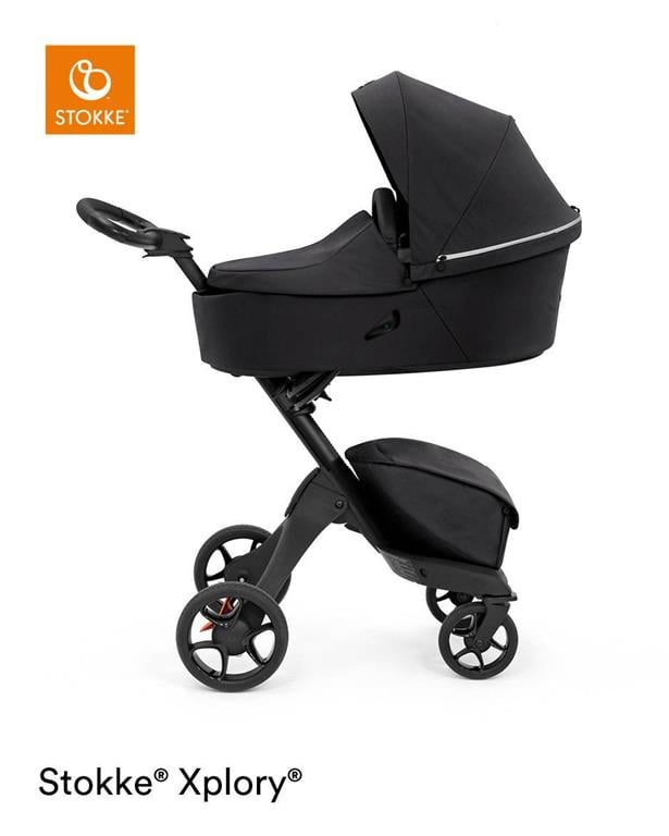 Stokke Xplory X - wózek głęboko-spacerowy-Rich Black