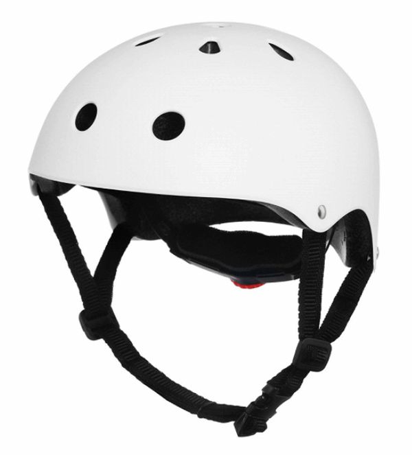 Kinderkraft Safety - kask rowerowy dla dzieci-Biały