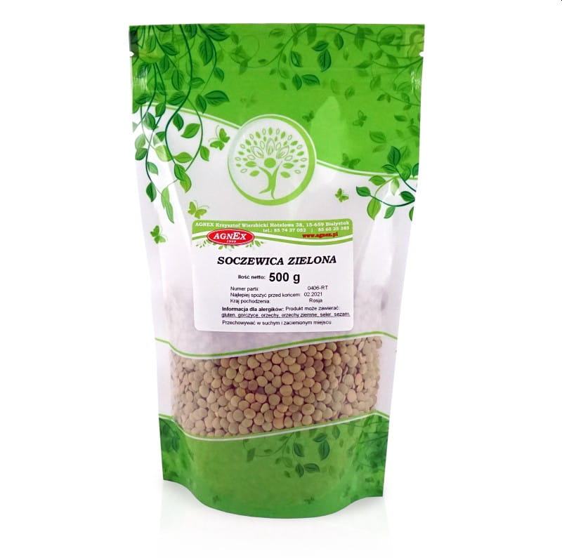 Soczewica zielona 500 g