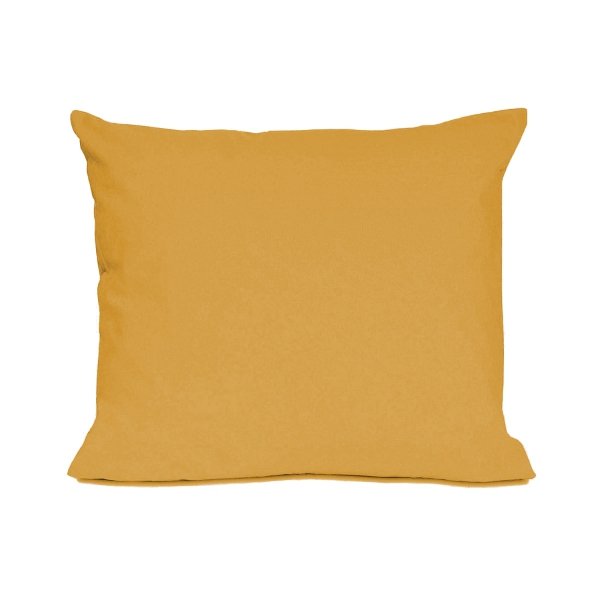 Poszewka na poduszkę RUBIN 40x40 100% bawełna wz. musztarda