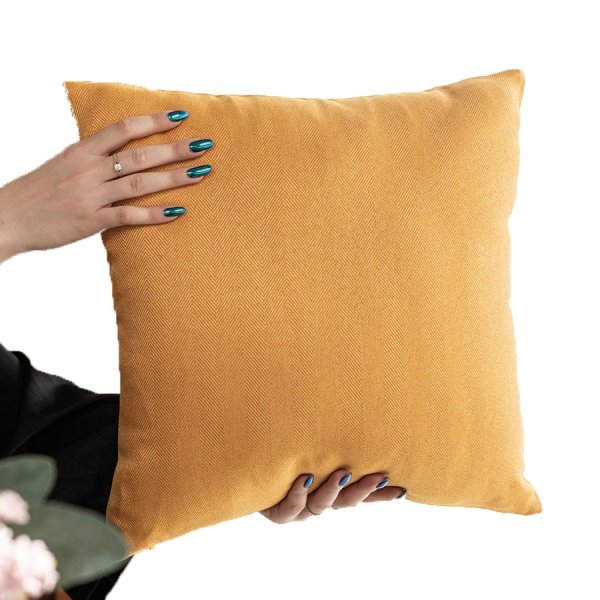 Poszewka dekoracyjna JODEŁKA 40x40 wz. 019 musztardowy